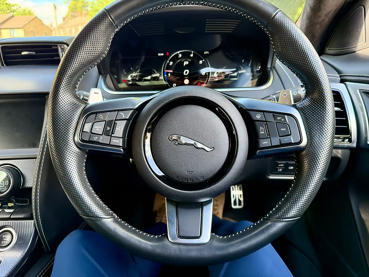 Used 2022 Jaguar F-Type R-Dynamic Black Firenze Red - Interior and Exterior details 14