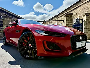 Used 2022 Jaguar F-Type R-Dynamic Black Firenze Red - Interior and Exterior details 3