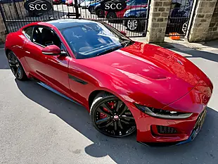 Used 2022 Jaguar F-Type R-Dynamic Black Firenze Red - Interior and Exterior details 5