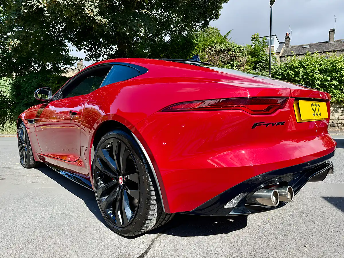 Used 2022 Jaguar F-Type R-Dynamic Black Firenze Red - Interior and Exterior details 9