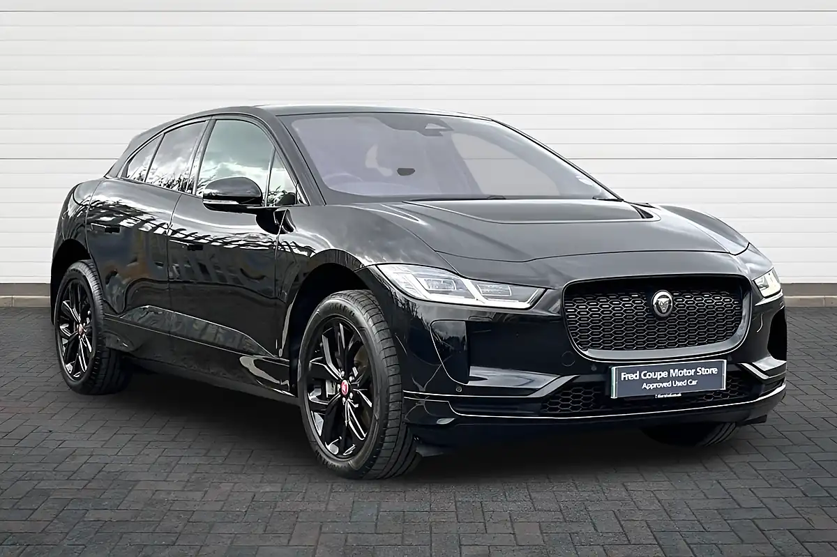 Used 2022 Jaguar I-Pace Black Santorini Black - Front View