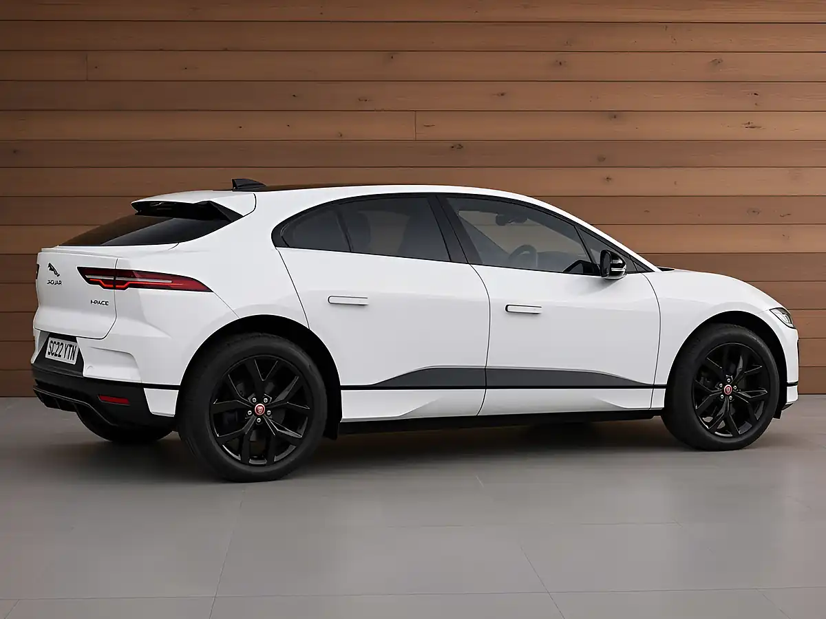 Used 2022 Jaguar I-Pace Black White - Interior and Exterior details 9