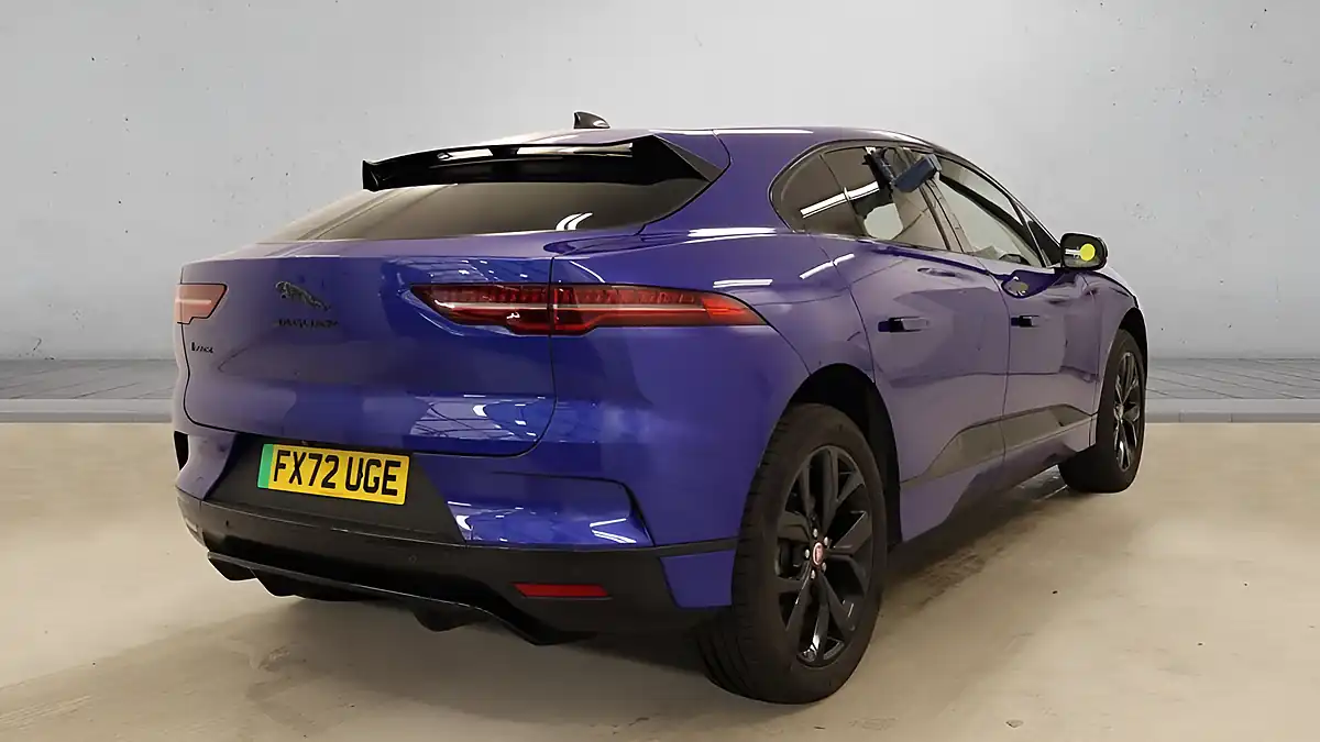 Used 2022 Jaguar I-Pace Blue - Interior and Exterior details 2