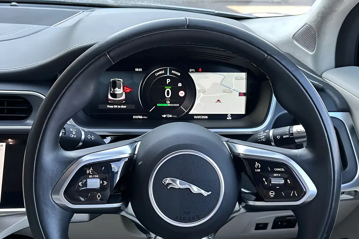 Used 2022 Jaguar I-Pace Hse Black Indus Silver - Interior and Exterior details 10