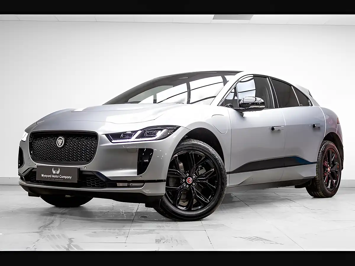 Used 2022 Jaguar I-Pace Hse Black Silver - Front View