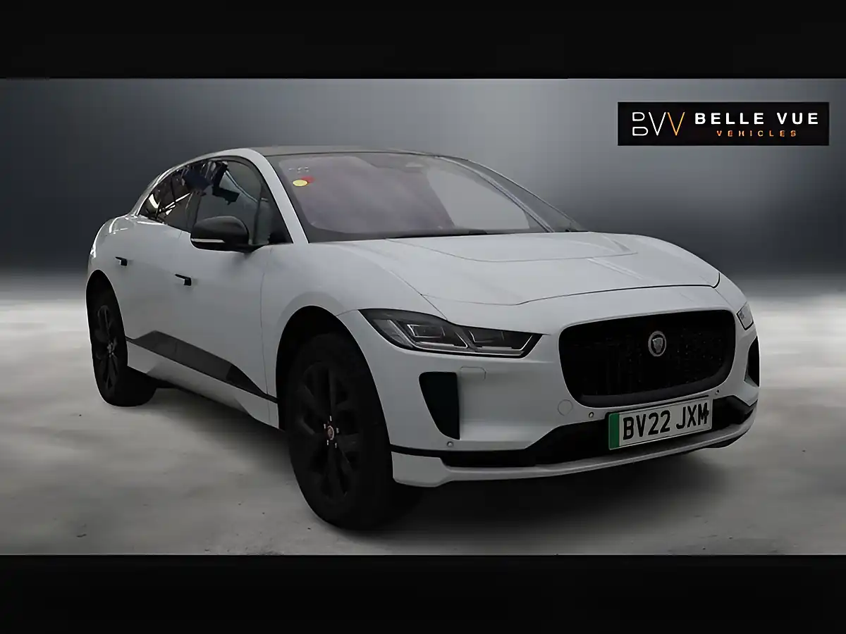 Used 2022 Jaguar I-Pace Hse Black White - Front View