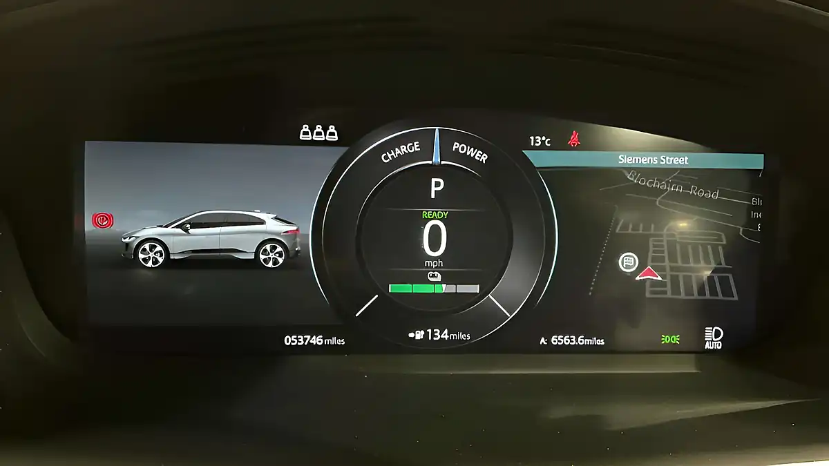 Used 2022 Jaguar I-Pace S Blue - Interior and Exterior details 8