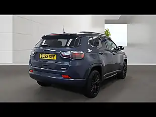 Used 2022 Jeep Compass S Blue - Interior and Exterior details 4