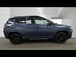 Used 2022 Jeep Compass S Blue - Interior and Exterior details 5