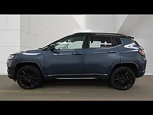 Used 2022 Jeep Compass S Blue - Interior and Exterior details 6