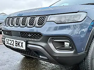 Used 2022 Jeep Compass Trailhawk Blue Shade - Interior and Exterior details 11