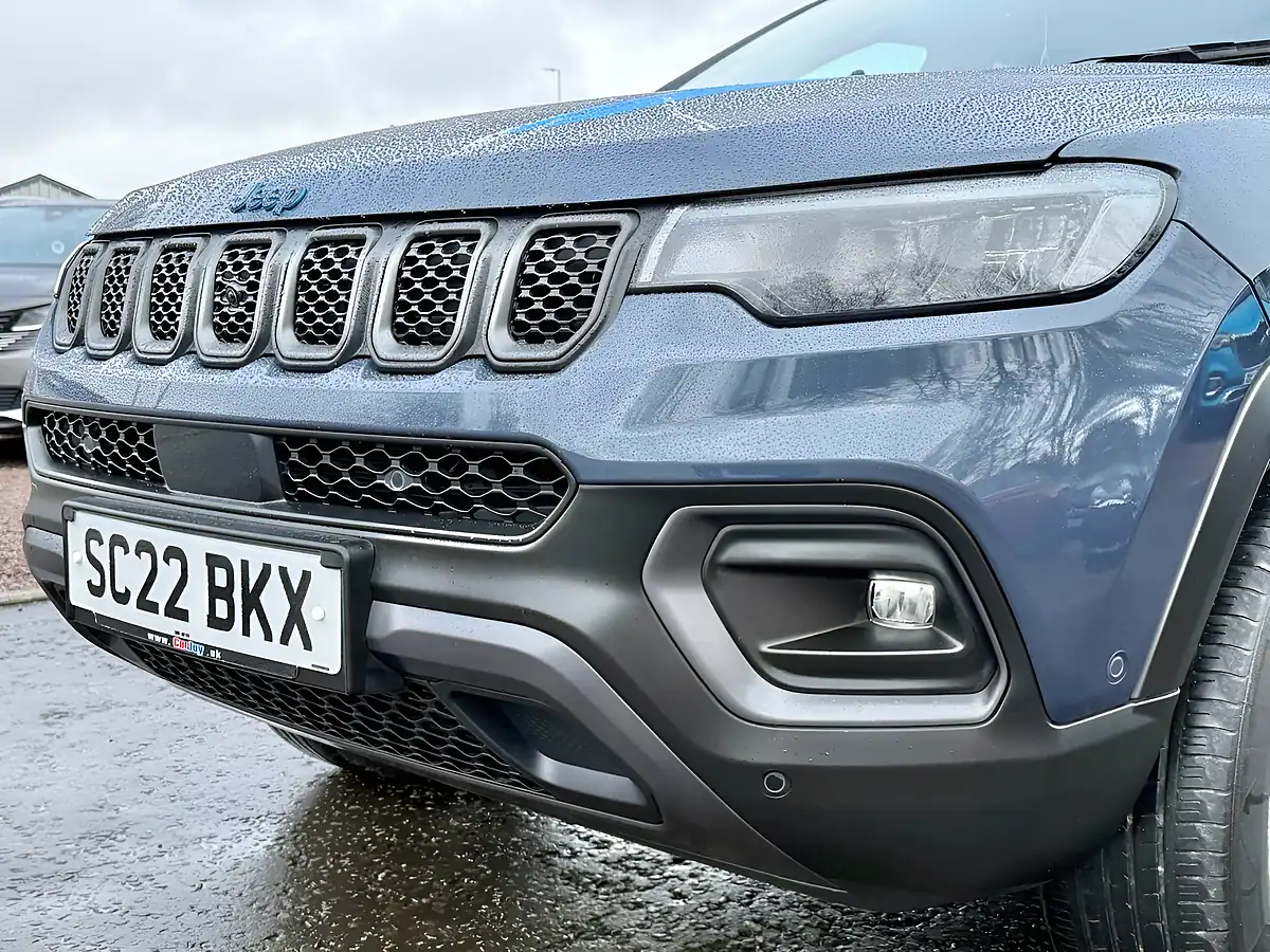 Used 2022 Jeep Compass Trailhawk Blue Shade - Interior and Exterior details 11