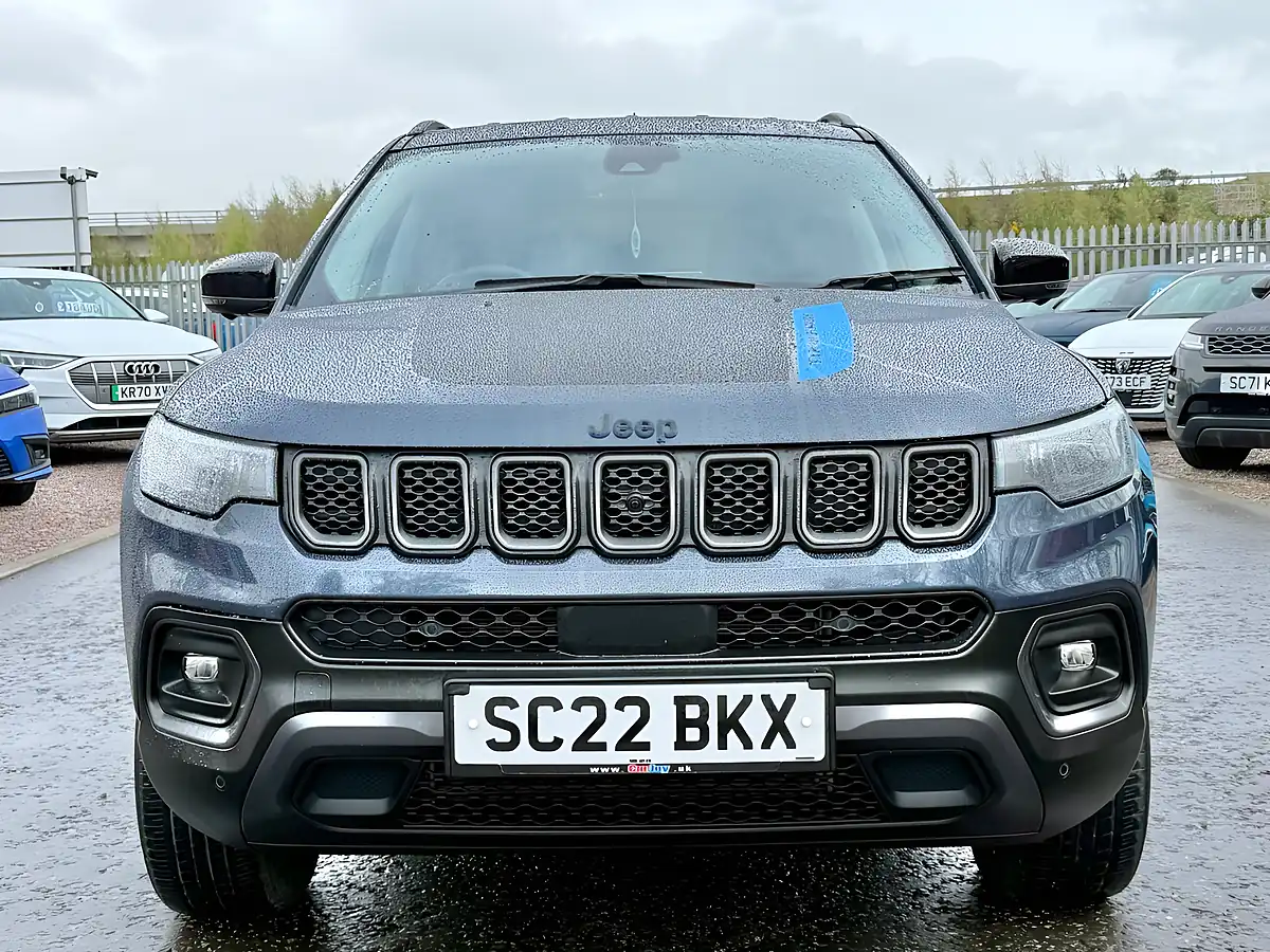 Used 2022 Jeep Compass Trailhawk Blue Shade - Interior and Exterior details 2