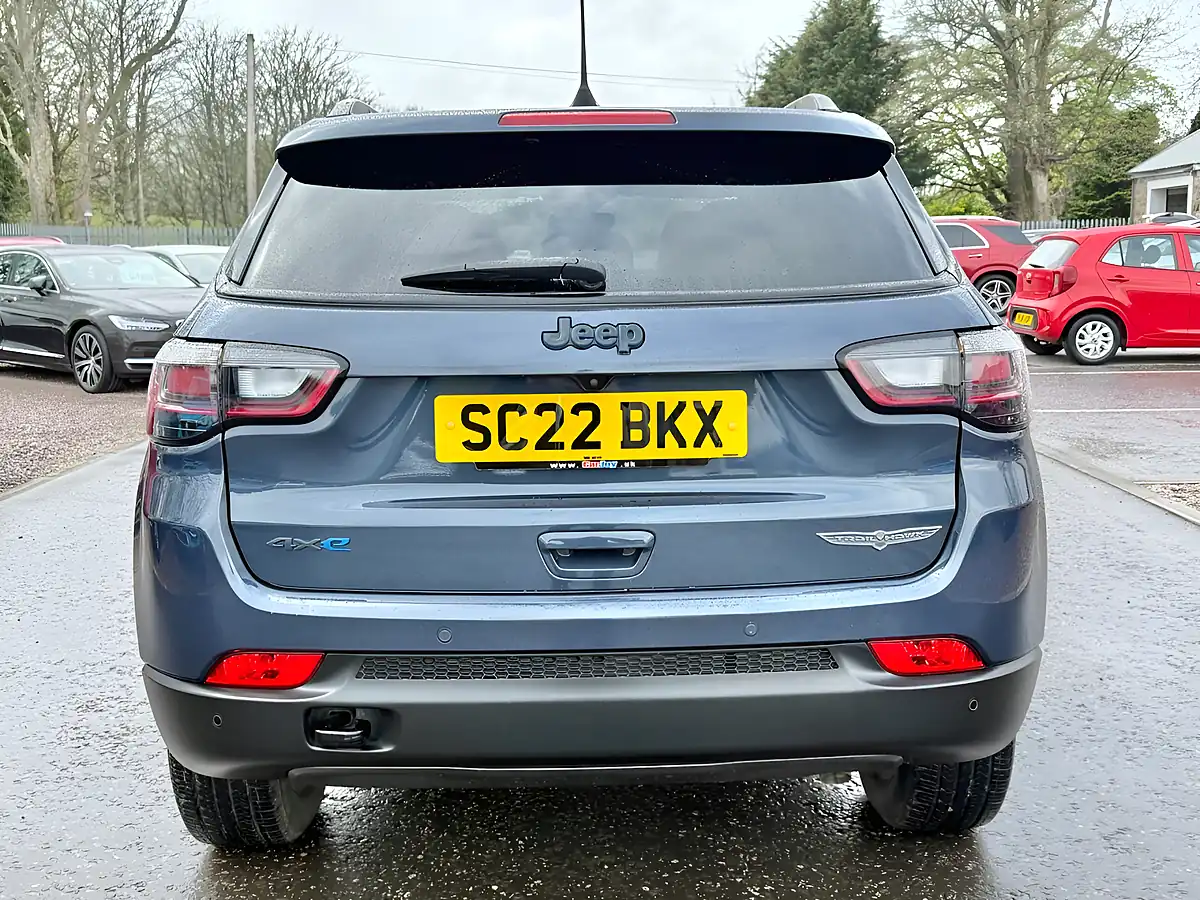 Used 2022 Jeep Compass Trailhawk Blue Shade - Interior and Exterior details 6