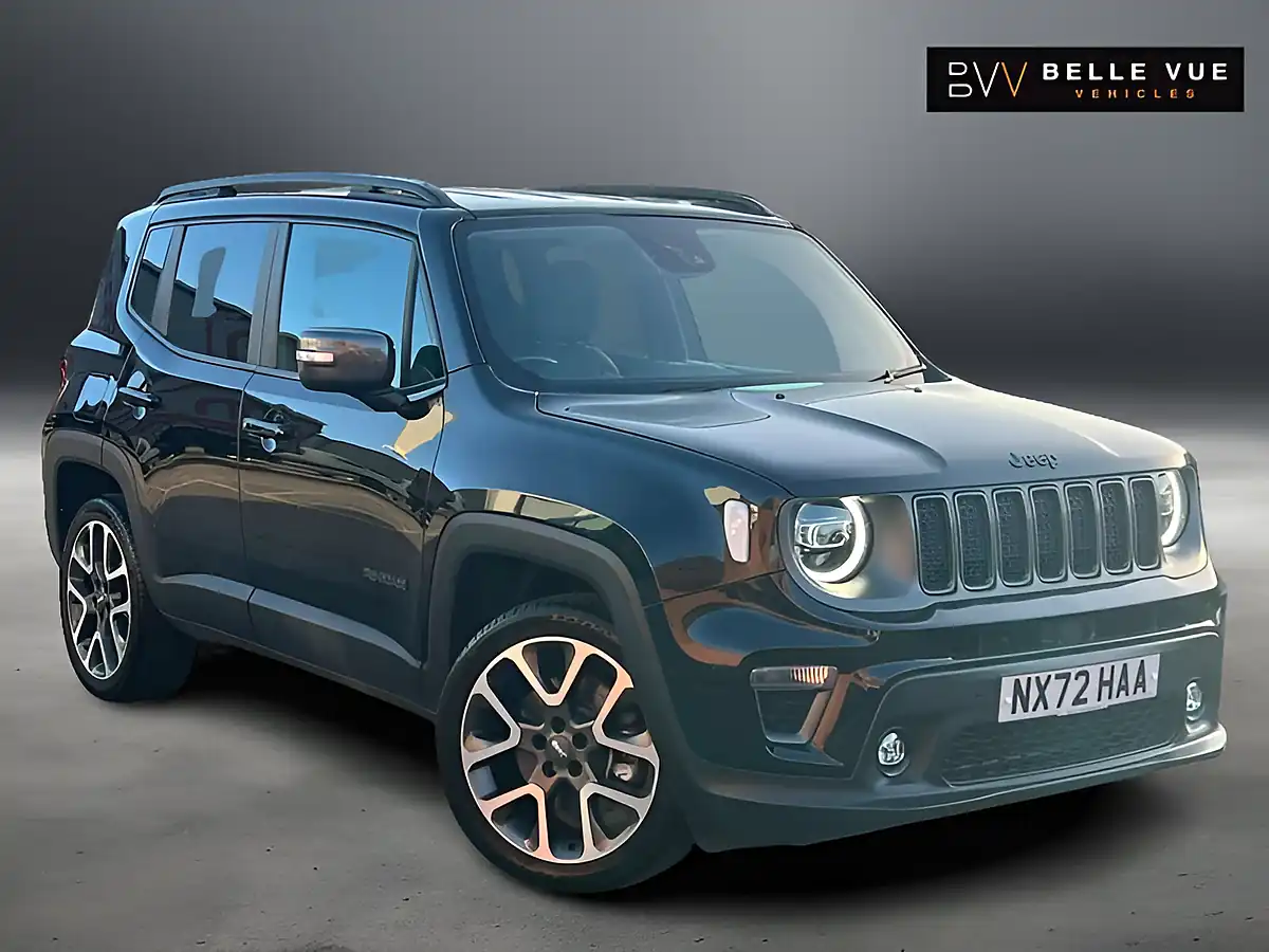 Used 2022 Jeep Renegade S Black - Interior and Exterior details 13