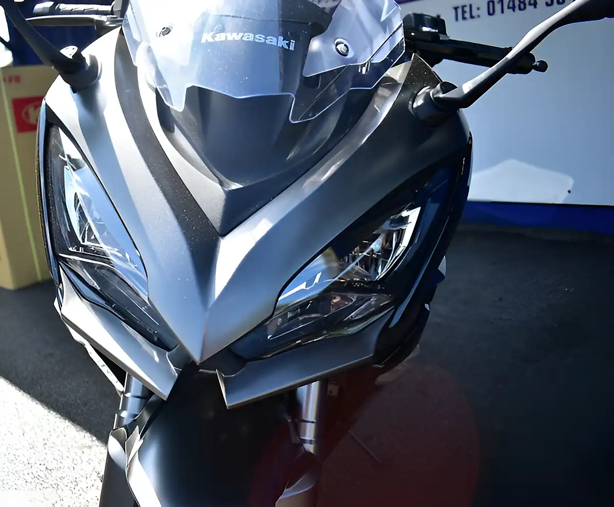 Used 2022 Kawasaki Ninja 1000SX Sports Tourer Grey - Interior and Exterior details 12