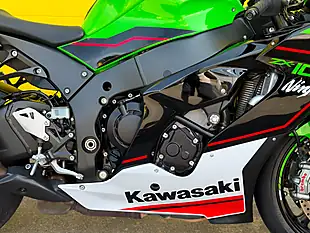 Used 2022 Kawasaki Ninja ZX-10R Krt Edition Green - Interior and Exterior details 14