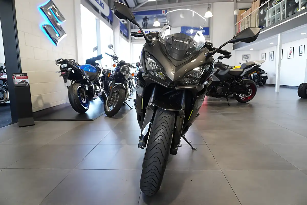 Used 2022 Kawasaki Z1000SX Black Edition Black Metallic - Interior and Exterior details 3