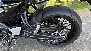 Used 2022 Kawasaki Z650RS Black - Interior and Exterior details 13