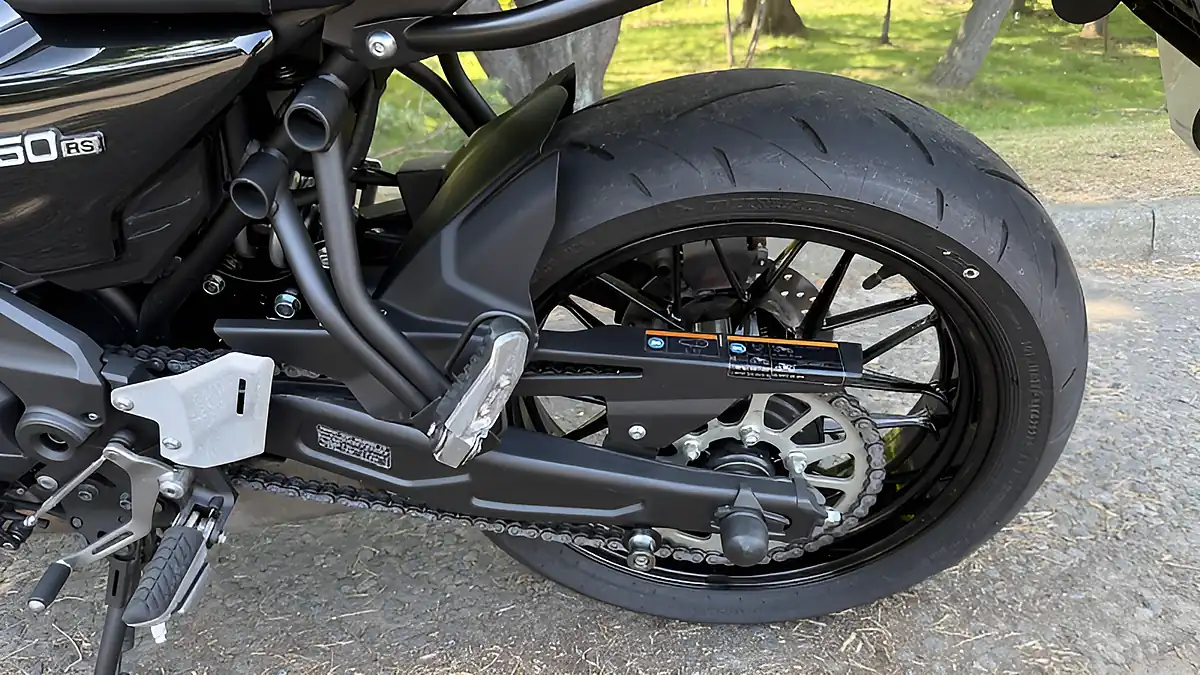 Used 2022 Kawasaki Z650RS Black - Interior and Exterior details 13