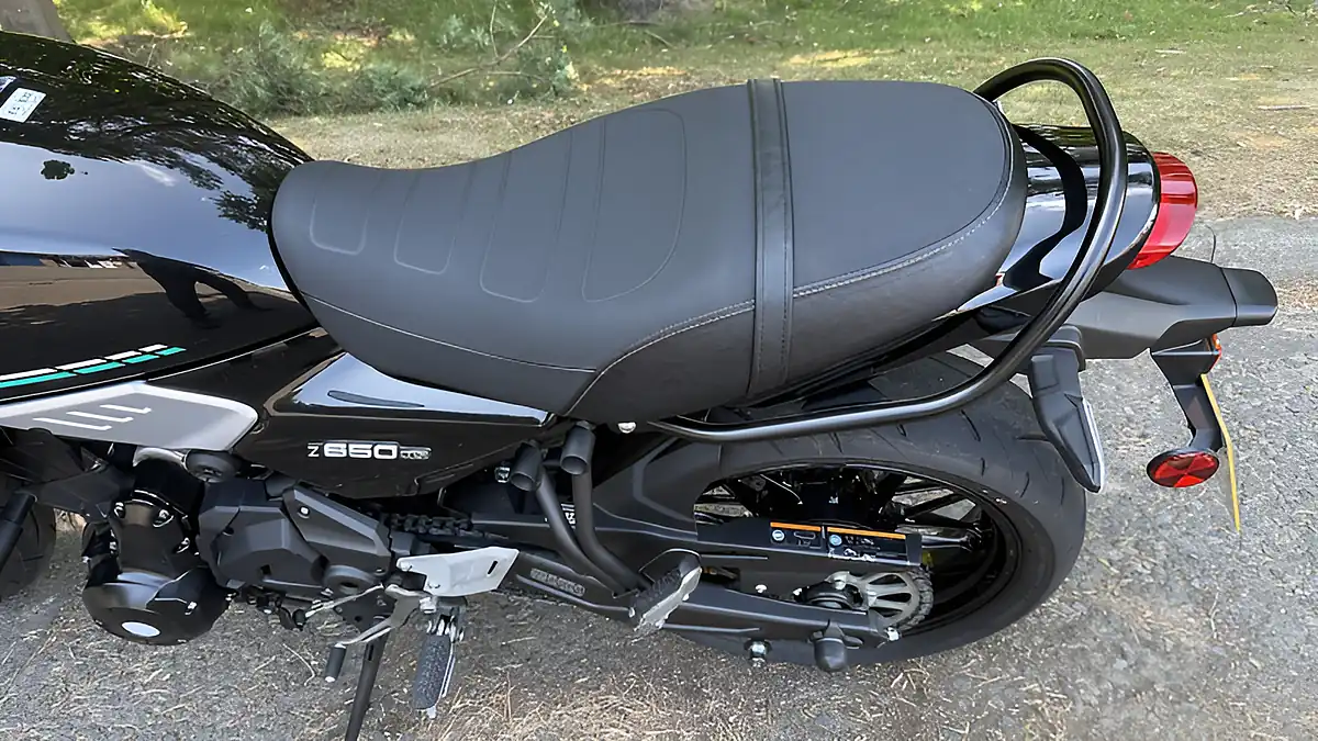 Used 2022 Kawasaki Z650RS Black - Interior and Exterior details 14