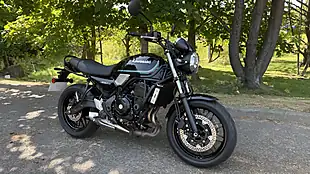 Used 2022 Kawasaki Z650RS Black - Interior and Exterior details 4