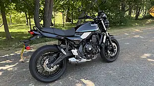 Used 2022 Kawasaki Z650RS Black - Interior and Exterior details 5