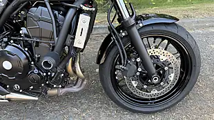 Used 2022 Kawasaki Z650RS Black - Interior and Exterior details 6