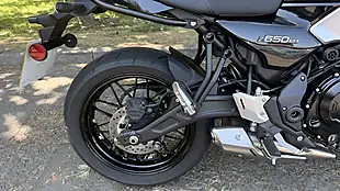 Used 2022 Kawasaki Z650RS Black - Interior and Exterior details 9
