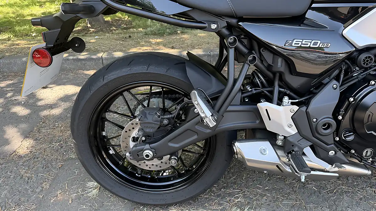 Used 2022 Kawasaki Z650RS Black - Interior and Exterior details 9