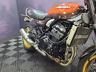 Used 2022 Kawasaki Z900 RS 50th Anniversary Brown - Interior and Exterior details 10