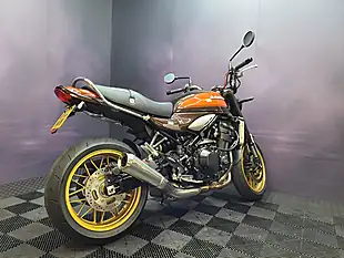Used 2022 Kawasaki Z900 RS 50th Anniversary Brown - Interior and Exterior details 12