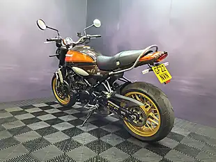 Used 2022 Kawasaki Z900 RS 50th Anniversary Brown - Interior and Exterior details 14