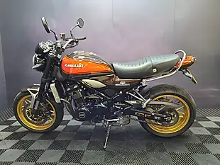 Used 2022 Kawasaki Z900 RS 50th Anniversary Brown - Interior and Exterior details 3