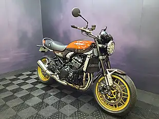 Used 2022 Kawasaki Z900 RS 50th Anniversary Brown - Interior and Exterior details 4
