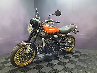 Used 2022 Kawasaki Z900 RS 50th Anniversary Brown - Interior and Exterior details 5