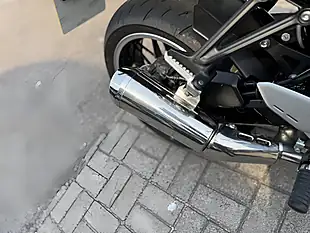Used 2022 Kawasaki Z900 RS Green - Interior and Exterior details 15