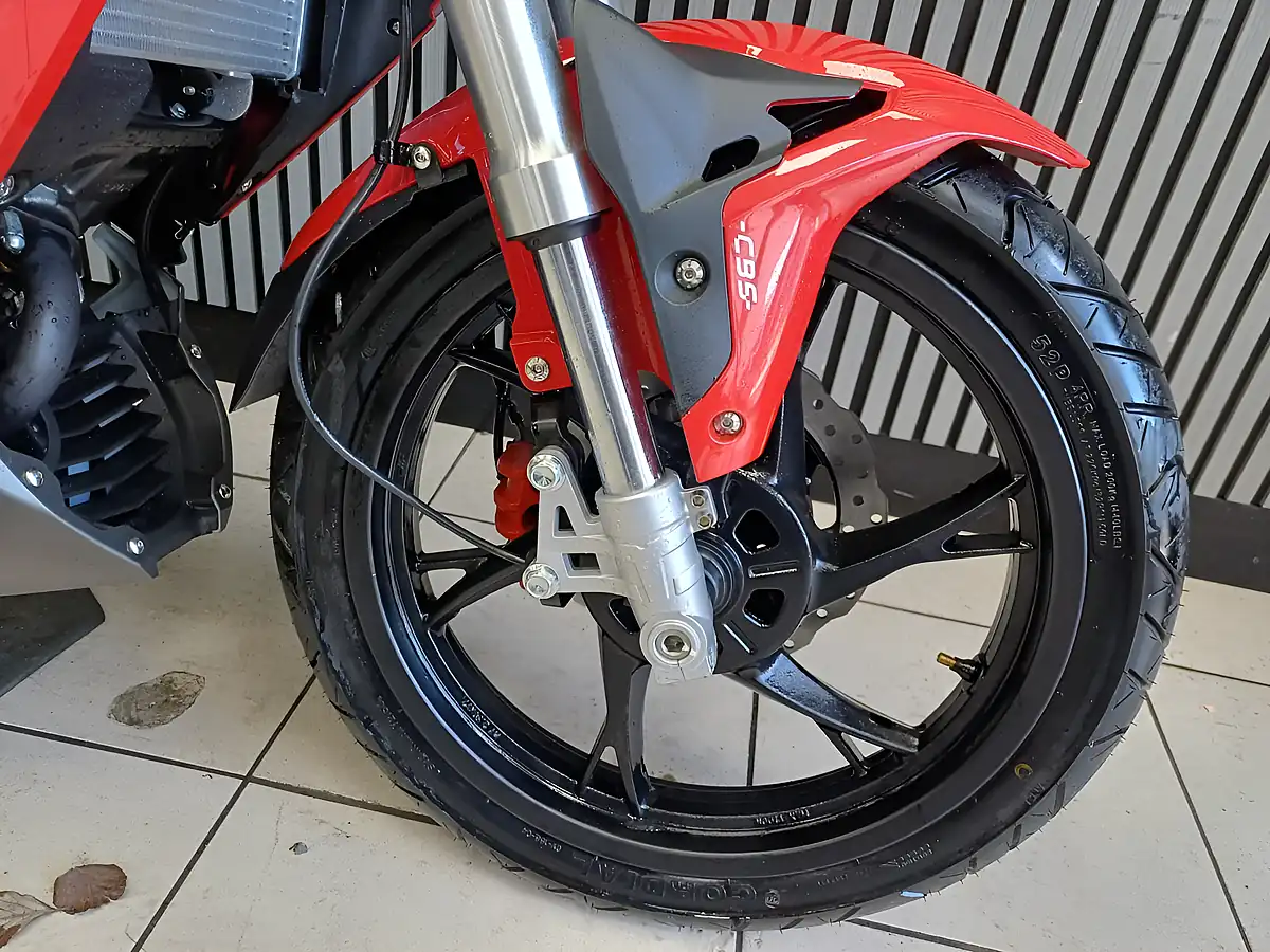 Used 2022 Keeway RKF125 Red - Interior and Exterior details 14