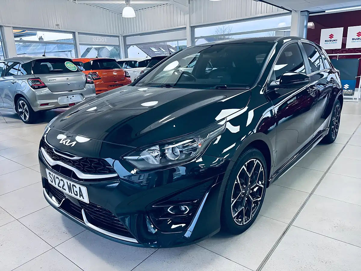 Used 2022 Kia Ceed GT-Line Black - Interior and Exterior details 2