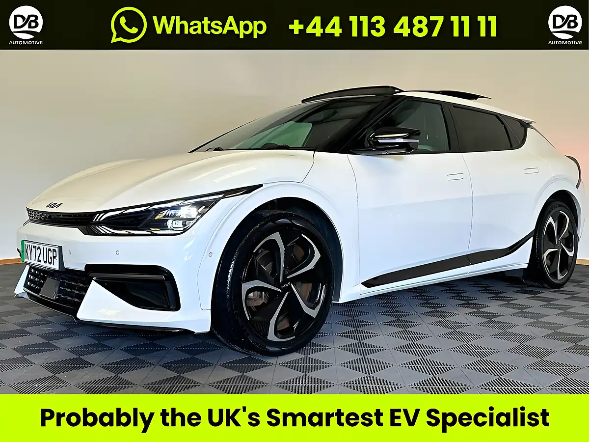 Used 2022 Kia EV6 GT-Line S White - Front View