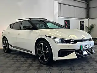 Used 2022 Kia EV6 GT-Line S White - Interior and Exterior details 7