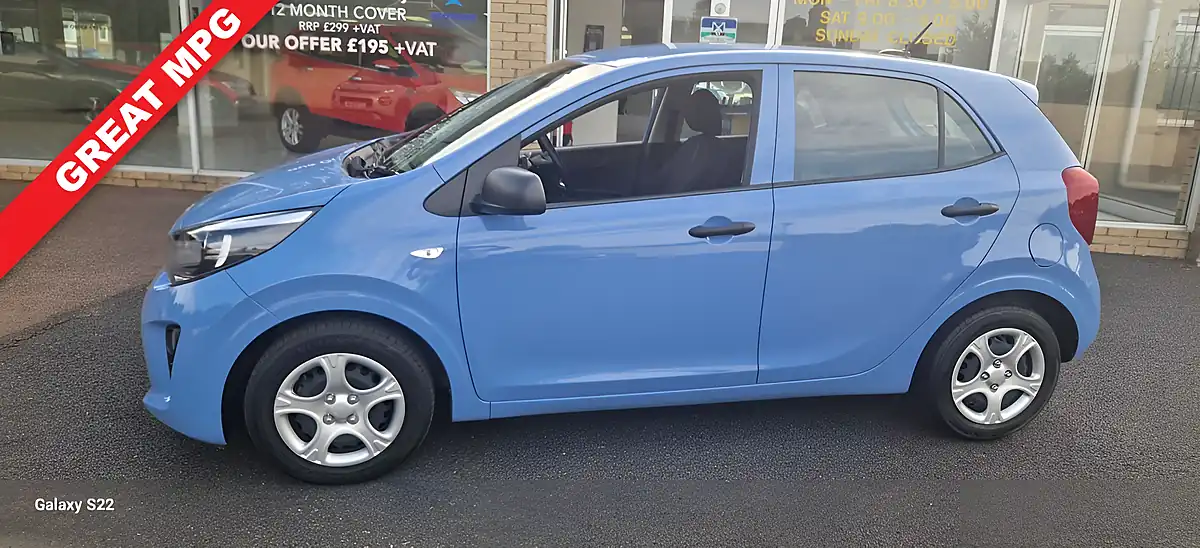 Used 2022 Kia Picanto 1 Blue - Interior and Exterior details 2