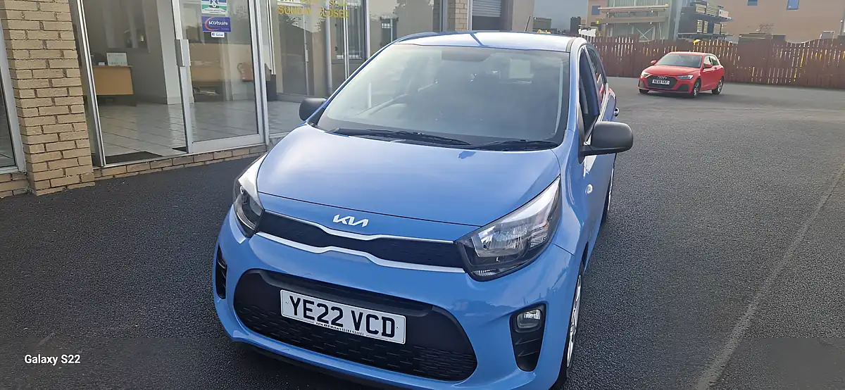 Used 2022 Kia Picanto 1 Blue - Interior and Exterior details 5