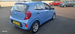 Used 2022 Kia Picanto 1 Blue - Interior and Exterior details 7