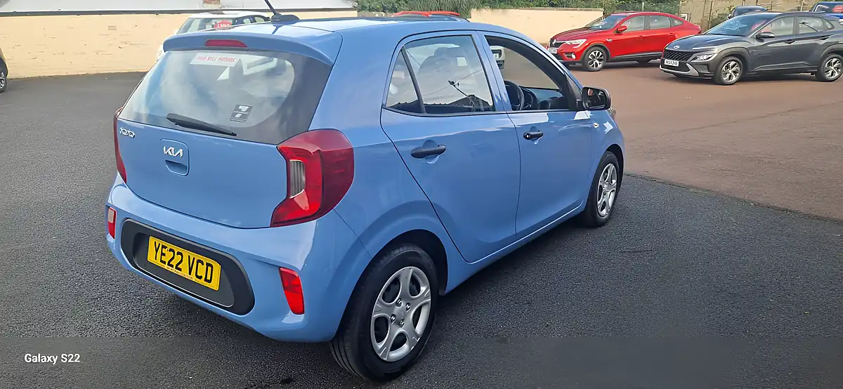 Used 2022 Kia Picanto 1 Blue - Interior and Exterior details 7