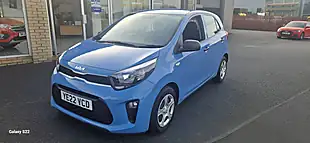 Used 2022 Kia Picanto 1 Blue - Interior and Exterior details 9