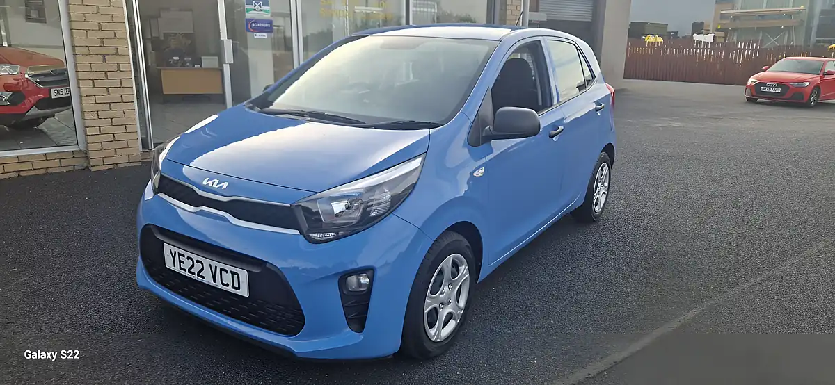 Used 2022 Kia Picanto 1 Blue - Interior and Exterior details 9
