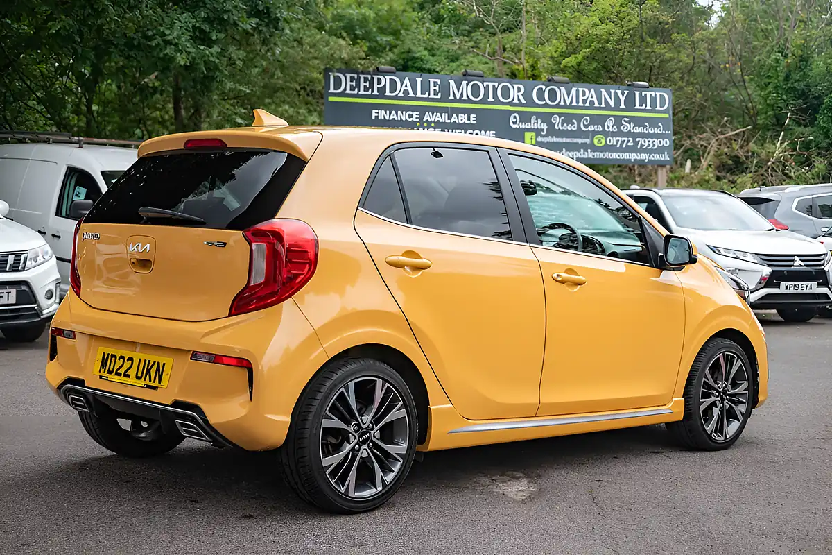 Used 2022 Kia Picanto GT-Line Honey Bee Yellow - Interior and Exterior details 8
