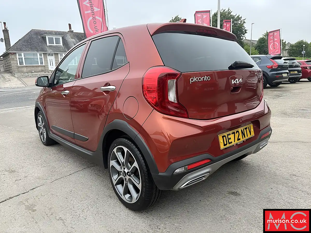 Used 2022 Kia Picanto X-Line S Orange - Interior and Exterior details 10