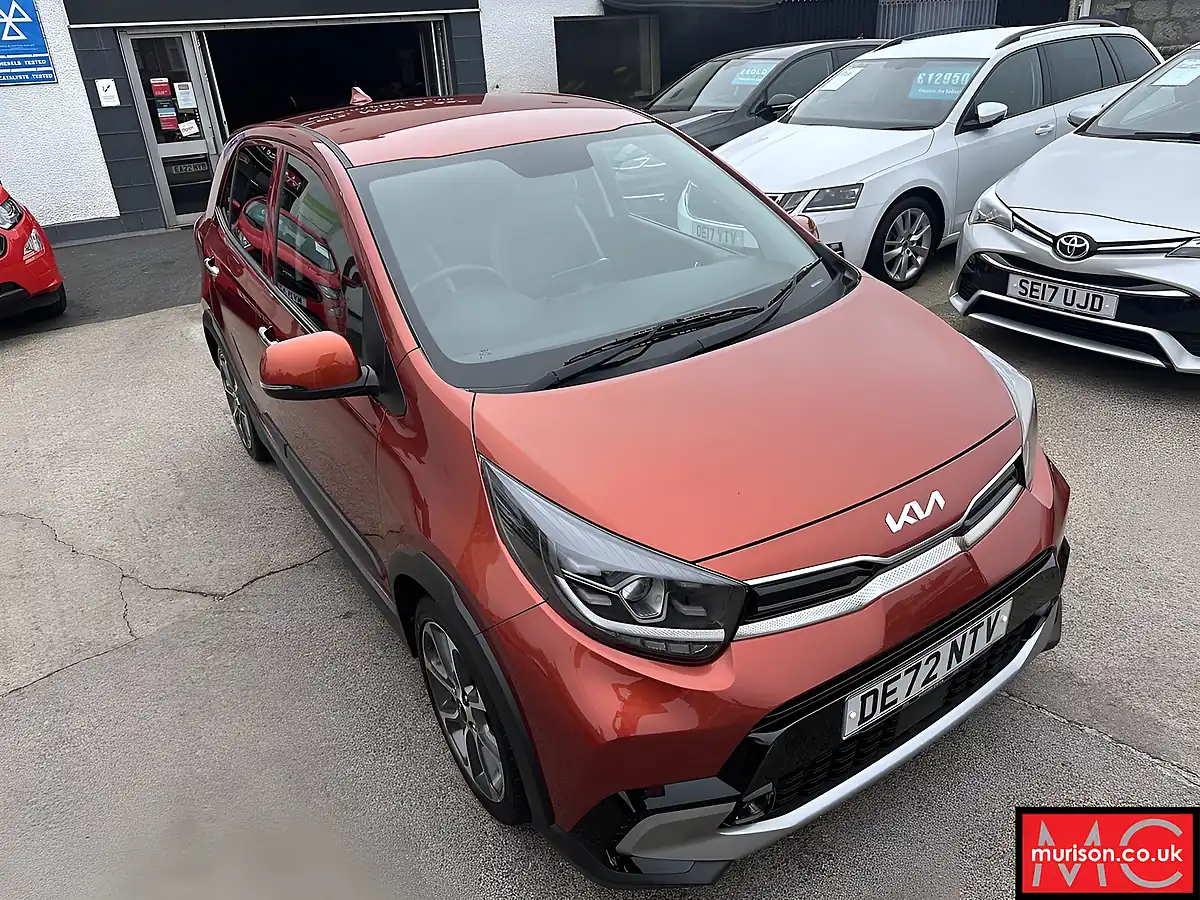 Used 2022 Kia Picanto X-Line S Orange - Interior and Exterior details 8